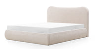 Derry S239 – Kontinentalseng med vertikal hodegavl i UF998 Beige