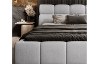 Giulia – elegant polstret seng med oppbevaring
