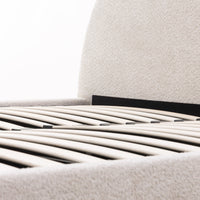 Orbi S240 – Kontinentalseng i Uf998 Beige med buet hodegavl