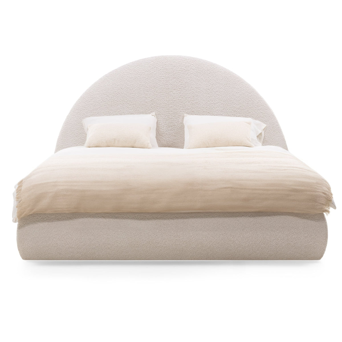 ORBI S240 Kontinentalseng – Moderne eleganse i varm beige