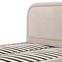 Ovoid S201 – Kontinentalseng i UF998 Beige med buet design
