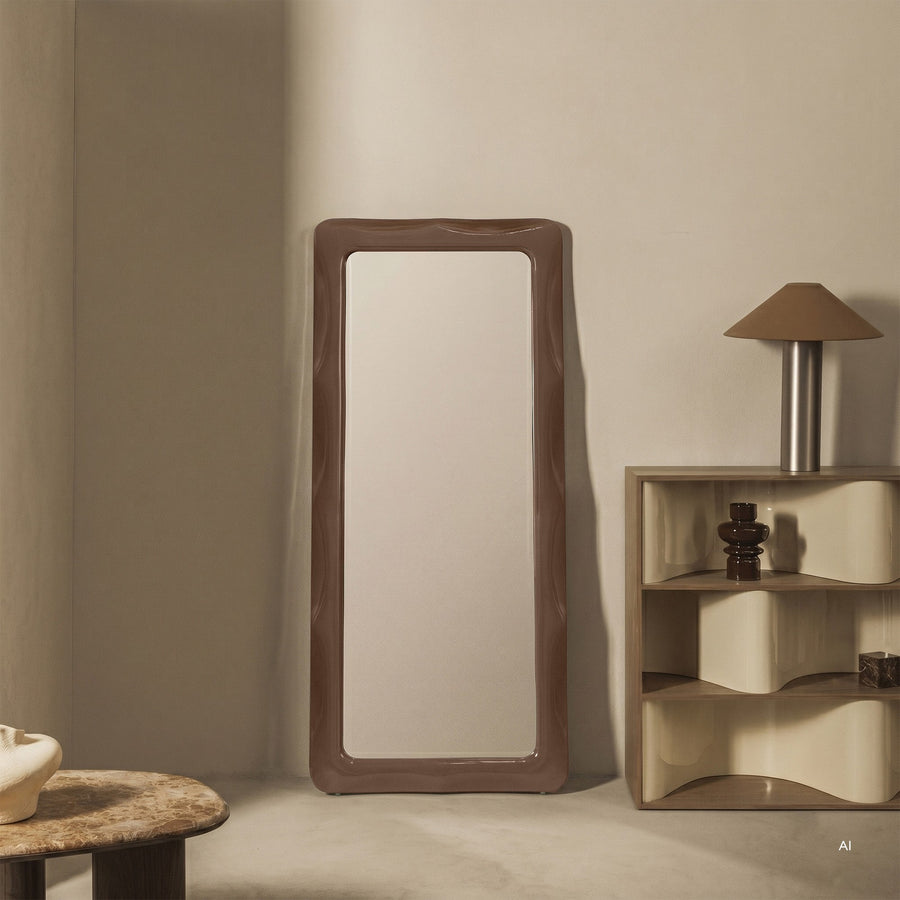 Speil Noelle – lys brun/mokka / 180x80 cm