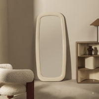 Speil Uva – blankt / lys beige / 180x80 cm