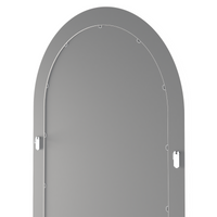 Speil Grezzo – buet form / hvit / 70x175 cm