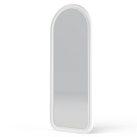 Speil Grezzo – buet form / hvit / 70x175 cm