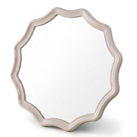Speil Luppo – blankt / lys beige / 100 cm
