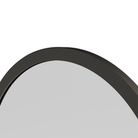 Speil Sesto – tre / svart / 60 cm