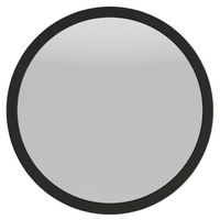 Speil Sesto – tre / svart / 60 cm