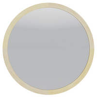Speil Sesto – tre / naturfarget / rund 60 cm