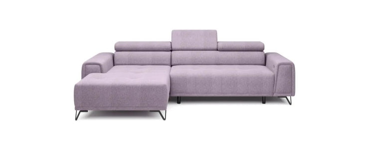 Hjørnesofa Marvin Mini 276x177cm. (med elektrisk skyvedel)