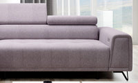 Hjørnesofa Marvin Mini 276x177cm. (med elektrisk skyvedel)