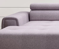 Hjørnesofa Marvin Mini 276x177cm. (med elektrisk skyvedel)