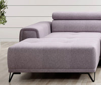 Hjørnesofa Marvin Mini 276x177cm. (med elektrisk skyvedel)