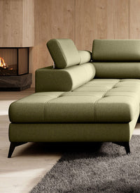 Hjørnesofa Mocca 265x222cm.