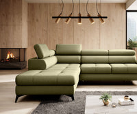 Hjørnesofa Mocca 265x222cm.