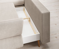Hjørnesofa Monte 283x181cm.