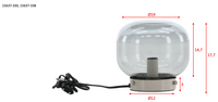 Bordlampe Bollonelie – beige