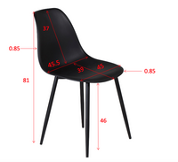 Spisestol Polar 2-pakk – plast