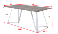 Spisebord Marina 180 x 90