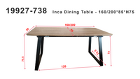 Spisebord Inca 160 x 85