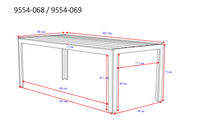 Spisebord Bois 205 x 90 – natur