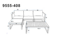 Sofagruppe Salvador – hvit