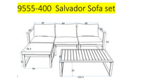 Sofagruppe Salvador – hvit