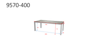 Spisebord Llama 205 × 100 – grå