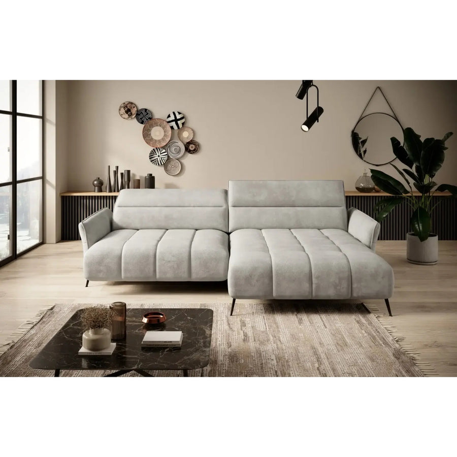 Cavani S hjørnesofa – Moderne eleganse med elektrisk seteforlengelse