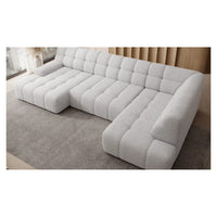 Cocoon XL hjørnesofa – Stor U-formet sofa med elektrisk setedybde