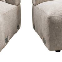 Hjørnesofa Tiubo – lys beige / venstrevendt