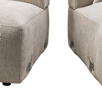 Hjørnesofa Tiubo – lys beige