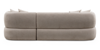 Hjørnesofa Tiubo – lys beige