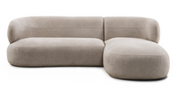 Hjørnesofa Tiubo – lys beige