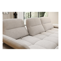 Falcao S Hjørnesofa 284×173 cm – Moderne Sofa med Justerbare Hodestøtter