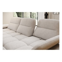 Falcao S Hjørnesofa 284×173 cm – Moderne Sofa med Justerbare Hodestøtter