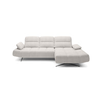 Falcao S Hjørnesofa 284×173 cm – Moderne Sofa med Justerbare Hodestøtter