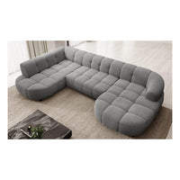Velpa XL hjørnesofa – U-formet eleganse med elektrisk komfort