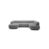 Velpa XL hjørnesofa – U-formet eleganse med elektrisk komfort