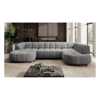 Velpa XL hjørnesofa – U-formet eleganse med elektrisk komfort
