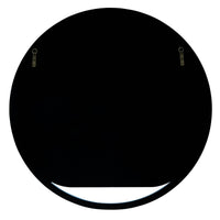 Speil Zelia – rund / støvblå / 100 cm