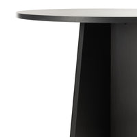 Spisebord Merlo – rund / svart / 100 cm