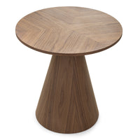 Sofabord ANGE 60×55 cm Valnøtt