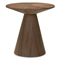 Sofabord ANGE 60×55 cm Valnøtt