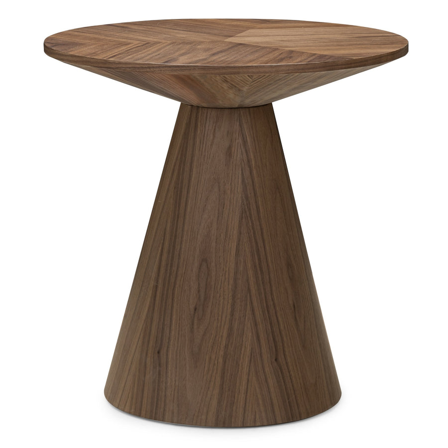 Sofabord ANGE 60×55 cm Valnøtt