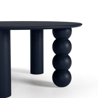 Sofabord Bolla – rund / 80 cm / dekorativ kulefot