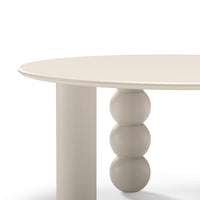 Sofabord Bolla – rund / 80 cm / dekorativ kulefot