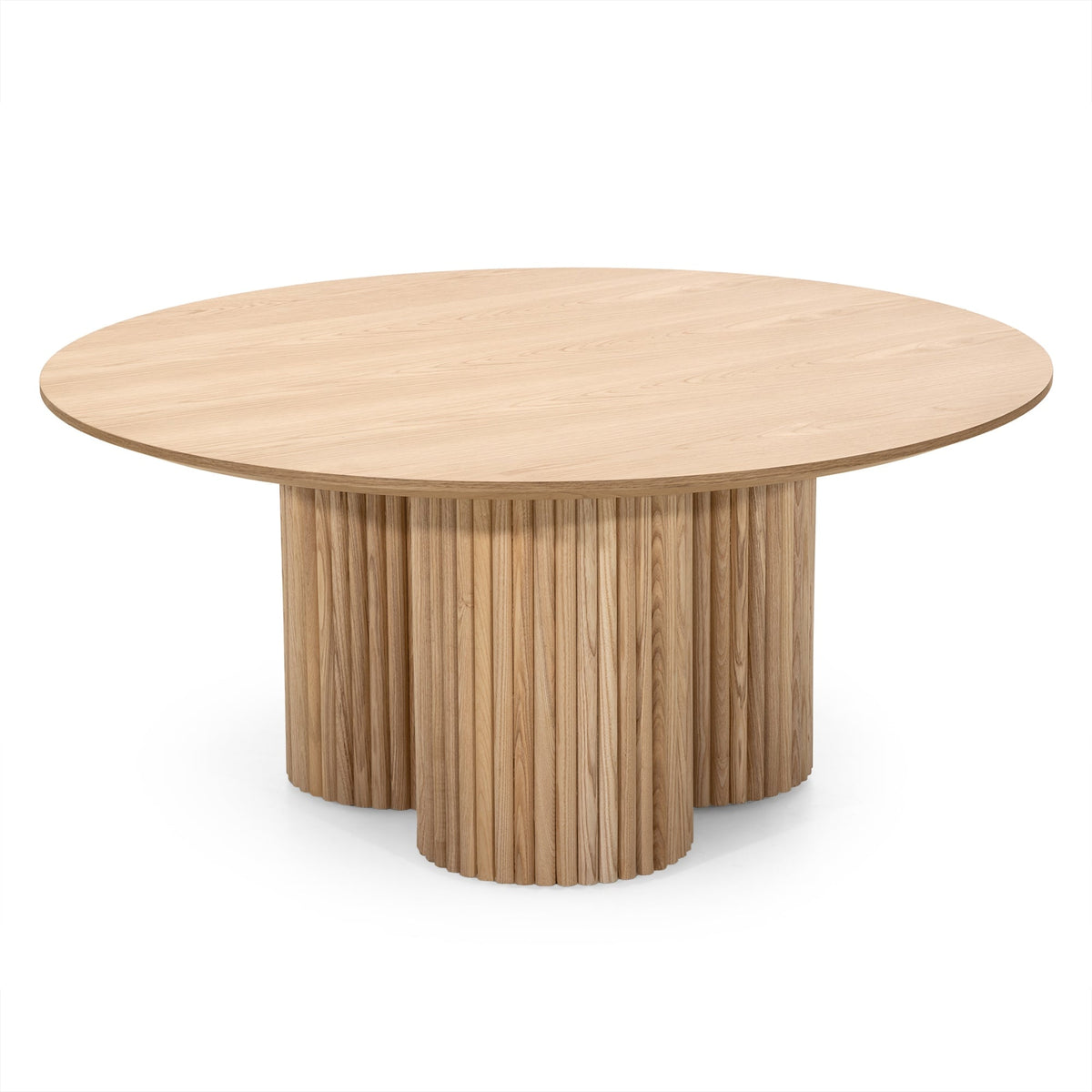 Sofabord VESTBY 100×45 cm Hvit Eik