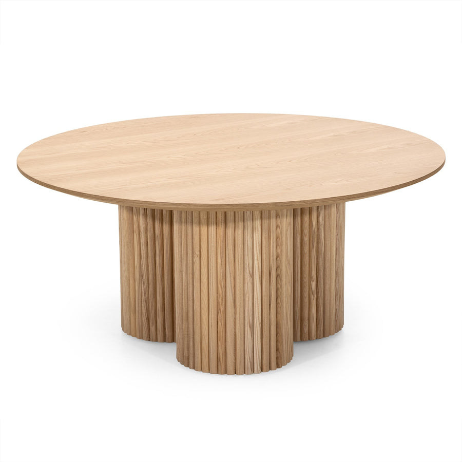 Sofabord VESTBY 100×45 cm Hvit Eik