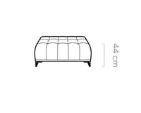 Puff Palladio 125x75x43cm